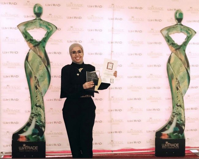 مهندسة كويتية تفوز بالجائزة الذهبية المزدوجة من منظمة دولية 